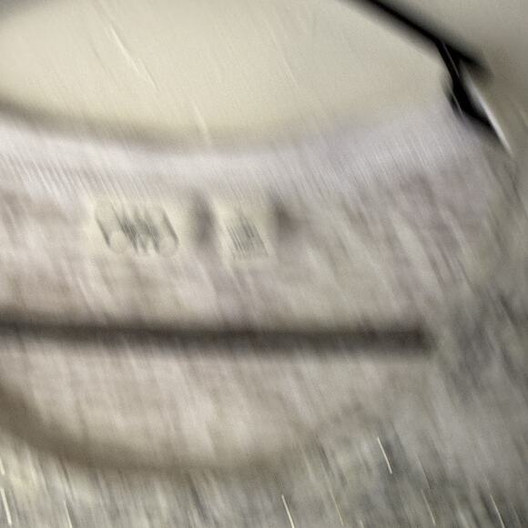 Cato Y2k Tuscan Large White Gray Short‎ Sleeve Rhinestone Scroll Print Top - Picture 4 of 8